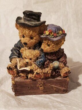 Teddy Bear Storytime Keepsake Figurine